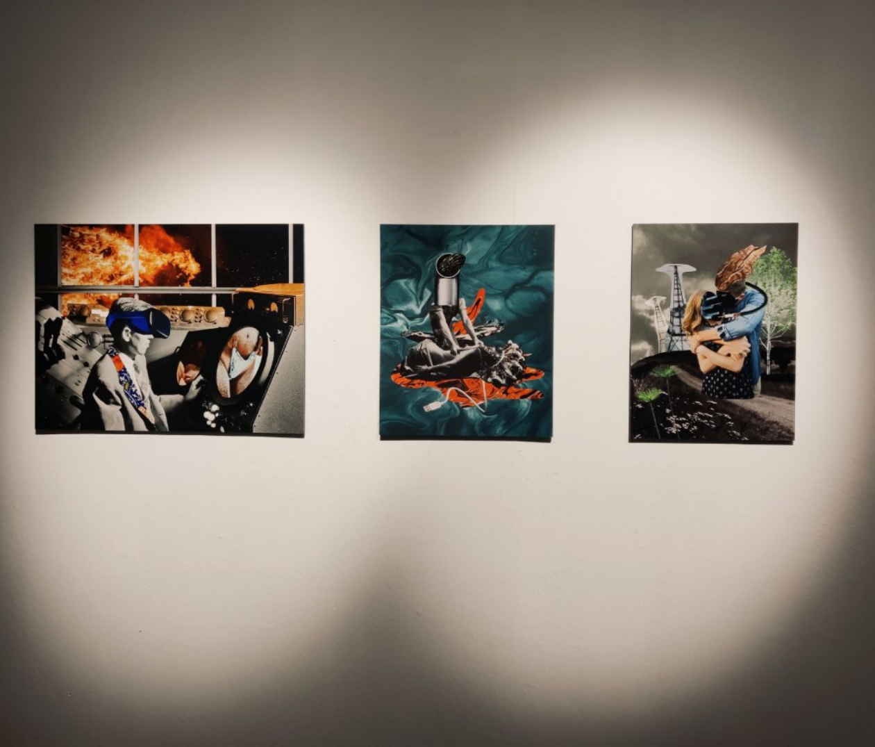 Techno-dystopia, series of artworks by Alya Segova. Alya Segova