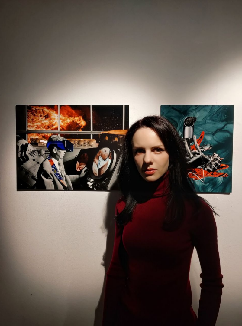 Techno-dystopia, series of artworks by Alya Segova. Alya Segova