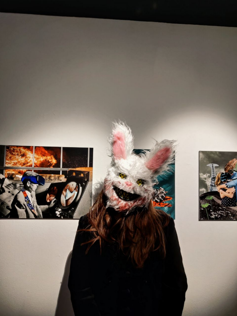 Techno-dystopia, series of artworks by Alya Segova. Alya Segova