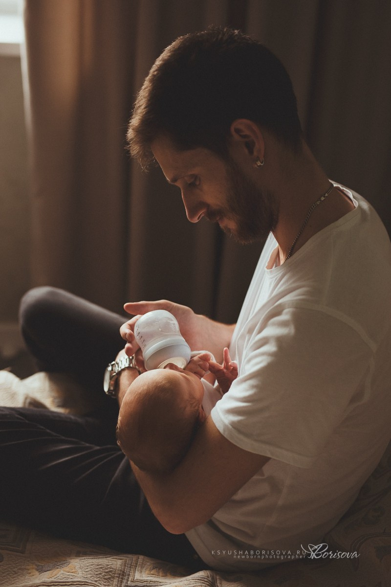 Фотосессия дома с новорожденным. Фотограф новорожденных в Магнитогорске Ксюша Борисова