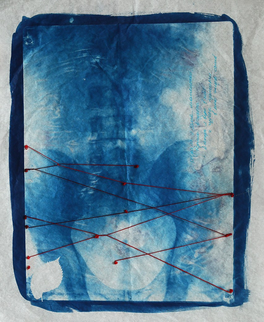 CYANOTYPE. CONTEMPORARY ARTIST OLGA ANDRIYASH