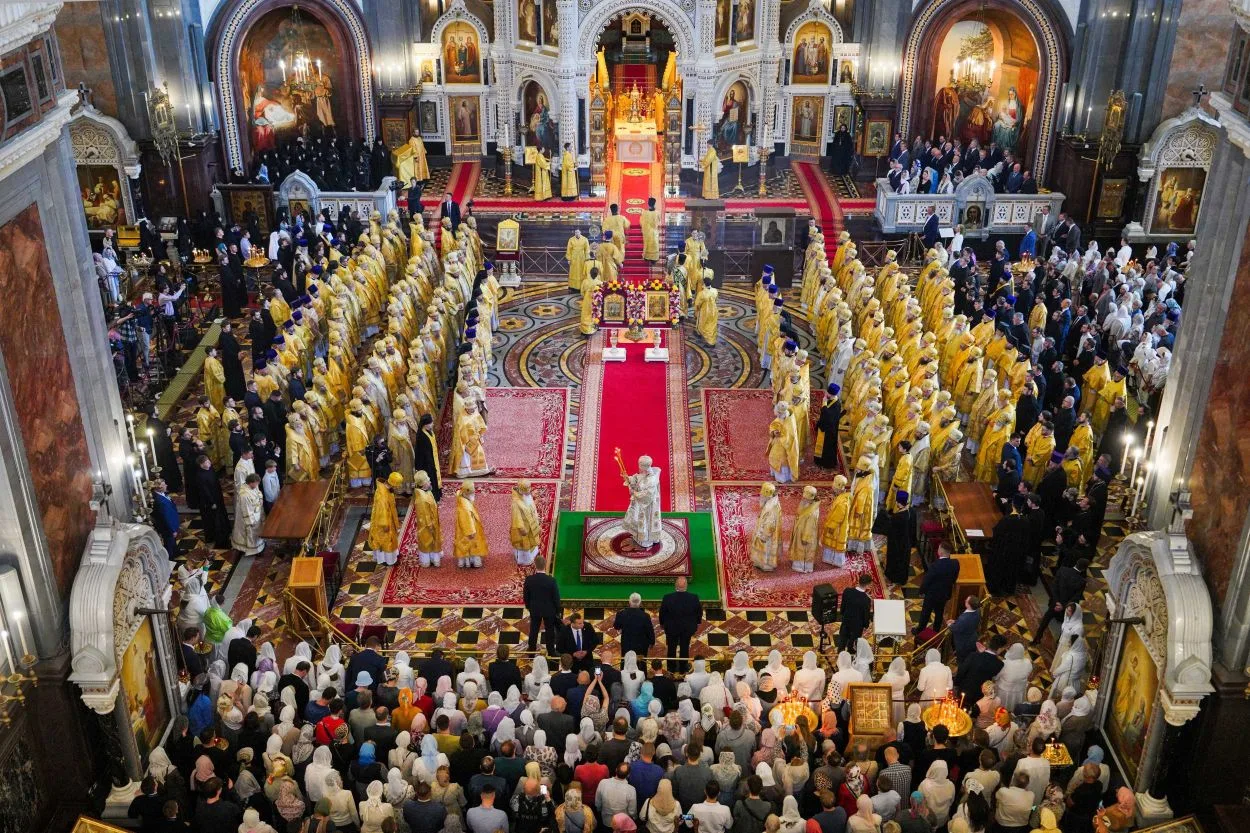 МИТРОПОЛИТ ИГНАТИЙ ПРИНЯЛ УЧАСТИЕ В БОЖЕСТВЕННОЙ ЛИТУРГИИ И ТОРЖЕСТВАХ В ДЕНЬ ТЕЗОИМЕНИТСТВА СВЯТЕЙШЕГО ПАТРИАРХА КИРИЛЛА. Саратовское Северо-Западное благочиние