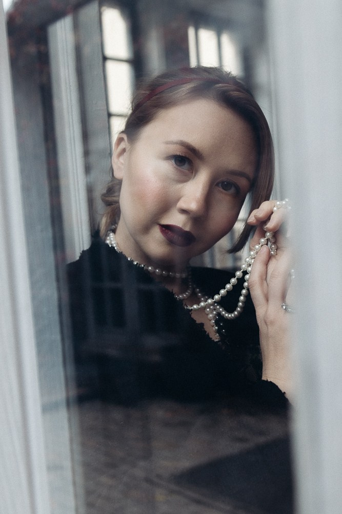 Черное на вечер. Света Полетаева Москва