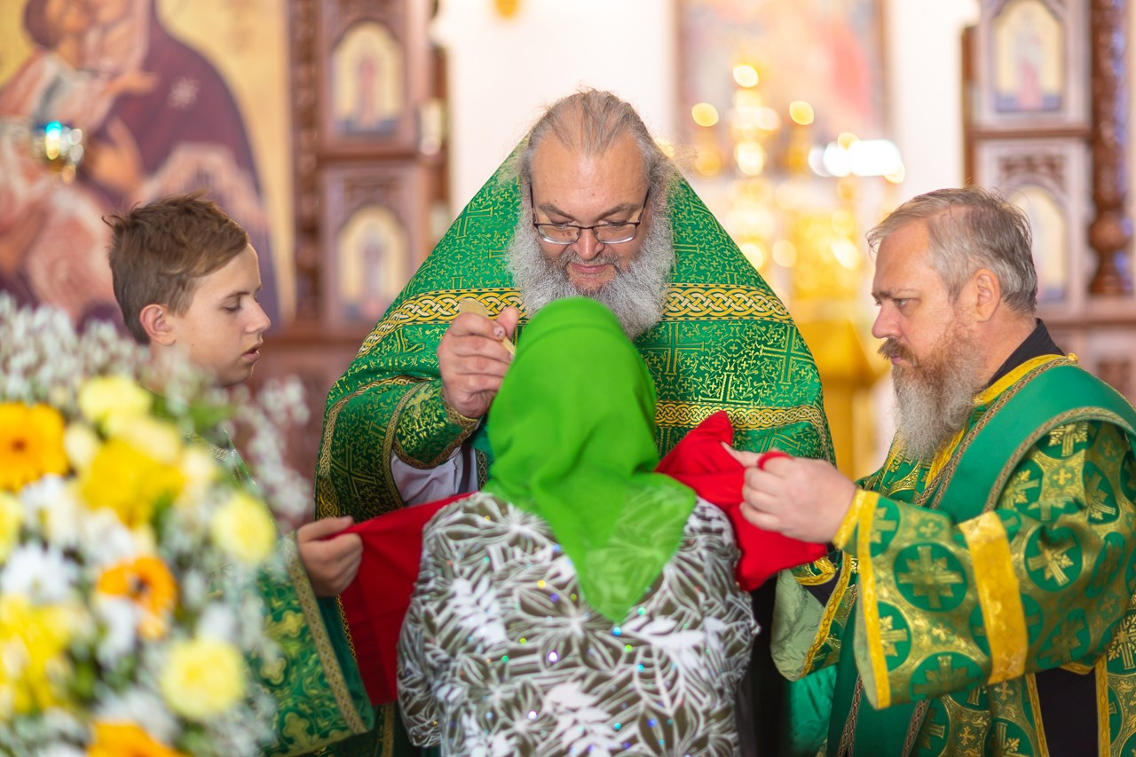 Малый престольный праздник храма. Саратовское Северо-Западное благочиние