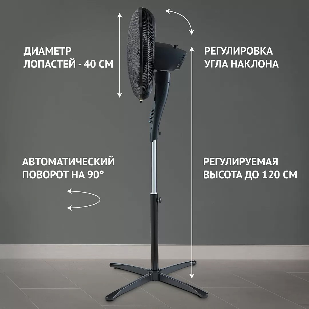 Вентилятор напольный Polaris PSF 5140