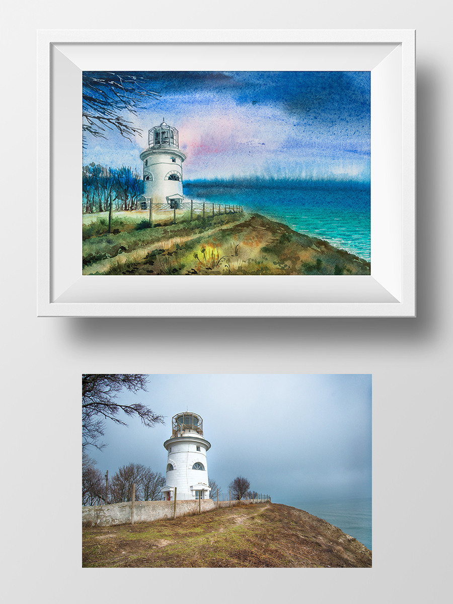 На заказ. ФотоКисточка. Акварель. Арт-галерея картин Анастасии Дерий