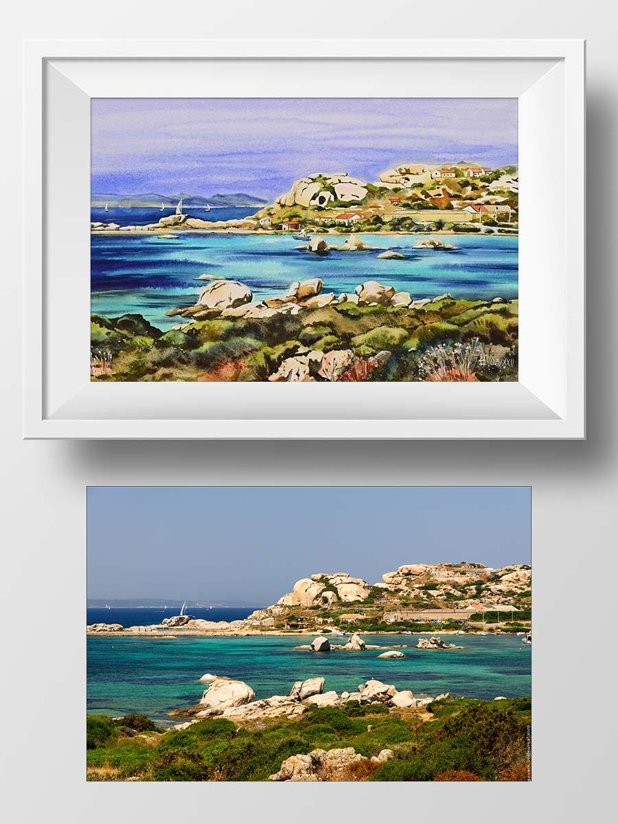 На заказ. ФотоКисточка. Акварель. Арт-галерея картин Анастасии Дерий