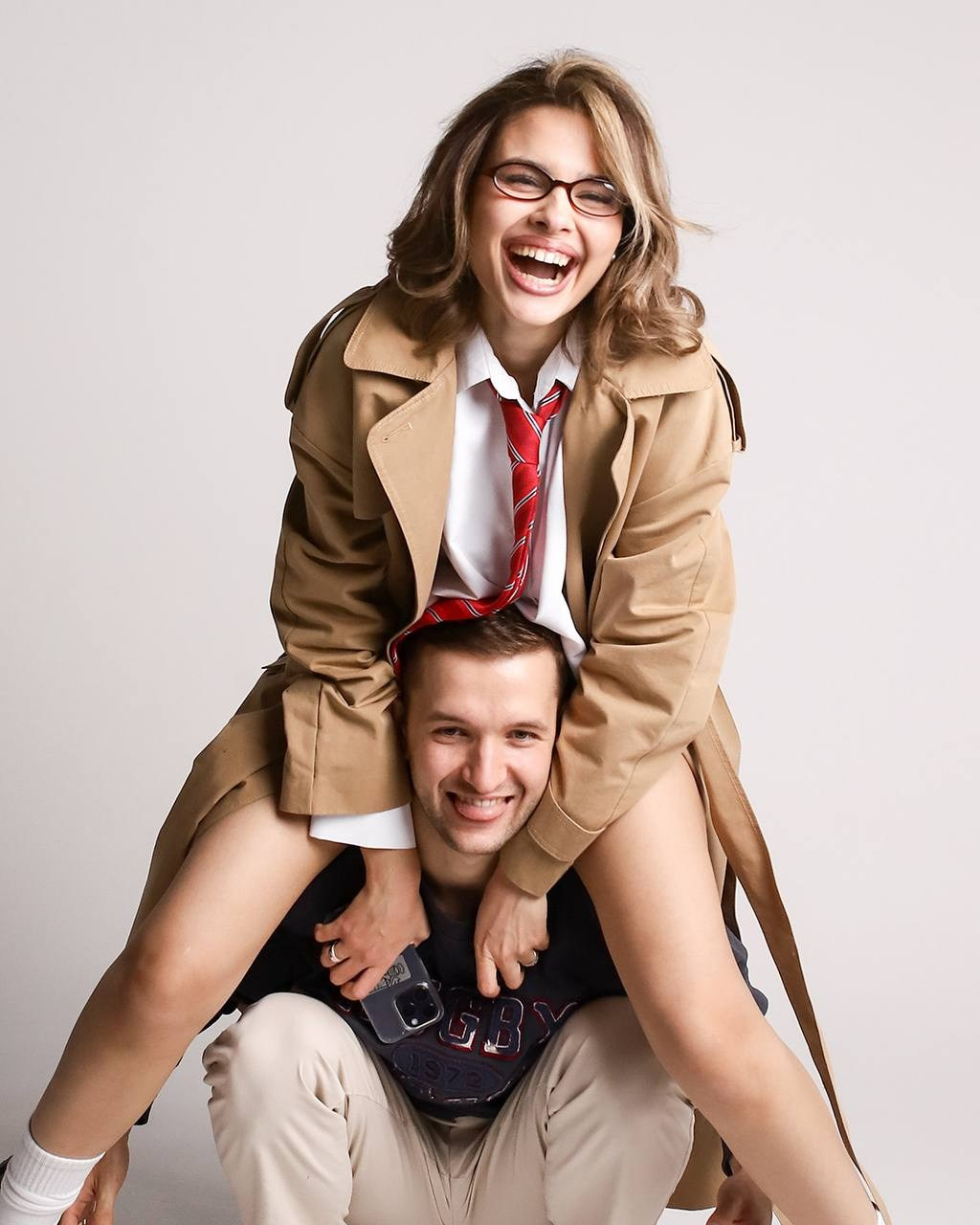 Белая циклорама в Парк Хаусе. Self-portrait studio in Samara