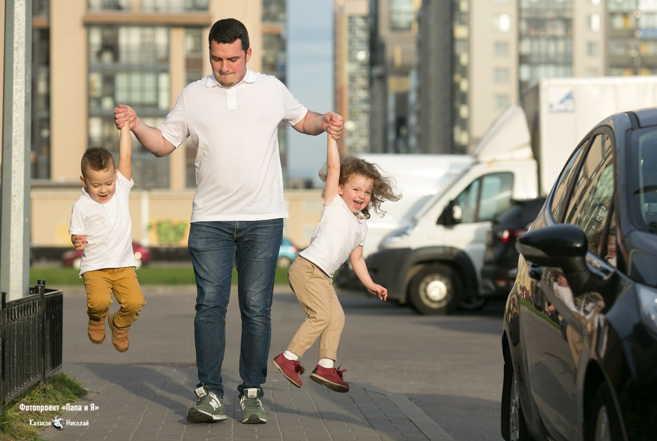 ФОТОПРОЕКТ «ПАПА И Я». Николай Казаков. Профессиональный фотограф. Преподаватель фотографии