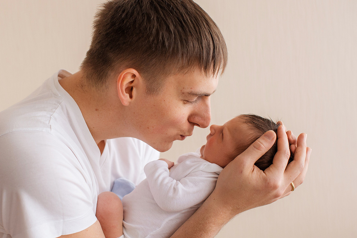 Фотосессия выписки из 13 роддома Санкт-Петербург