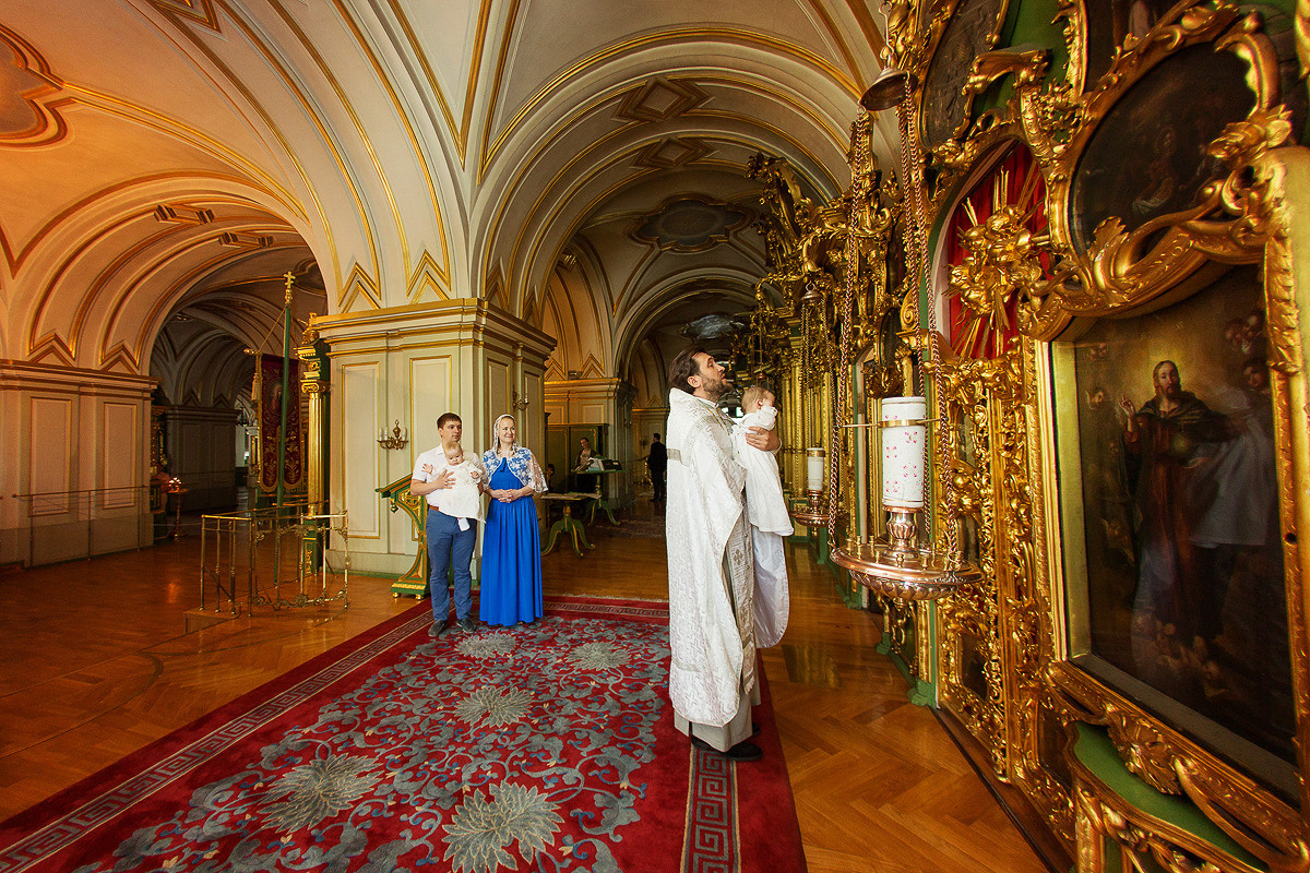 Фотосъёмка крещения в Санкт-Петербурге Настя Околот