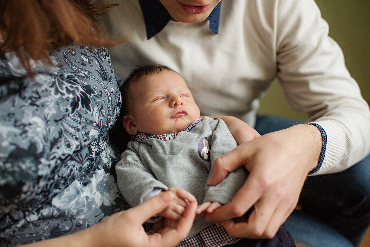 Фотосессия выписки из 13 роддома Санкт-Петербург
