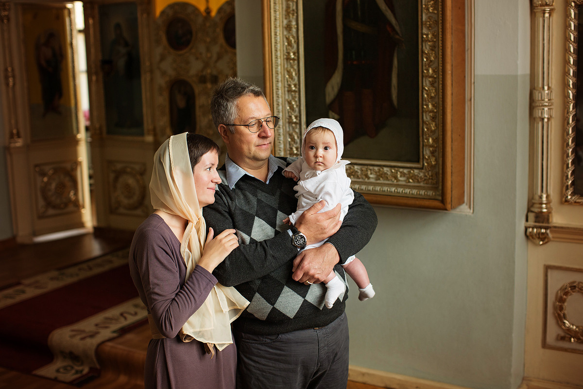 Фотосъёмка крещения в Санкт-Петербурге Настя Околот