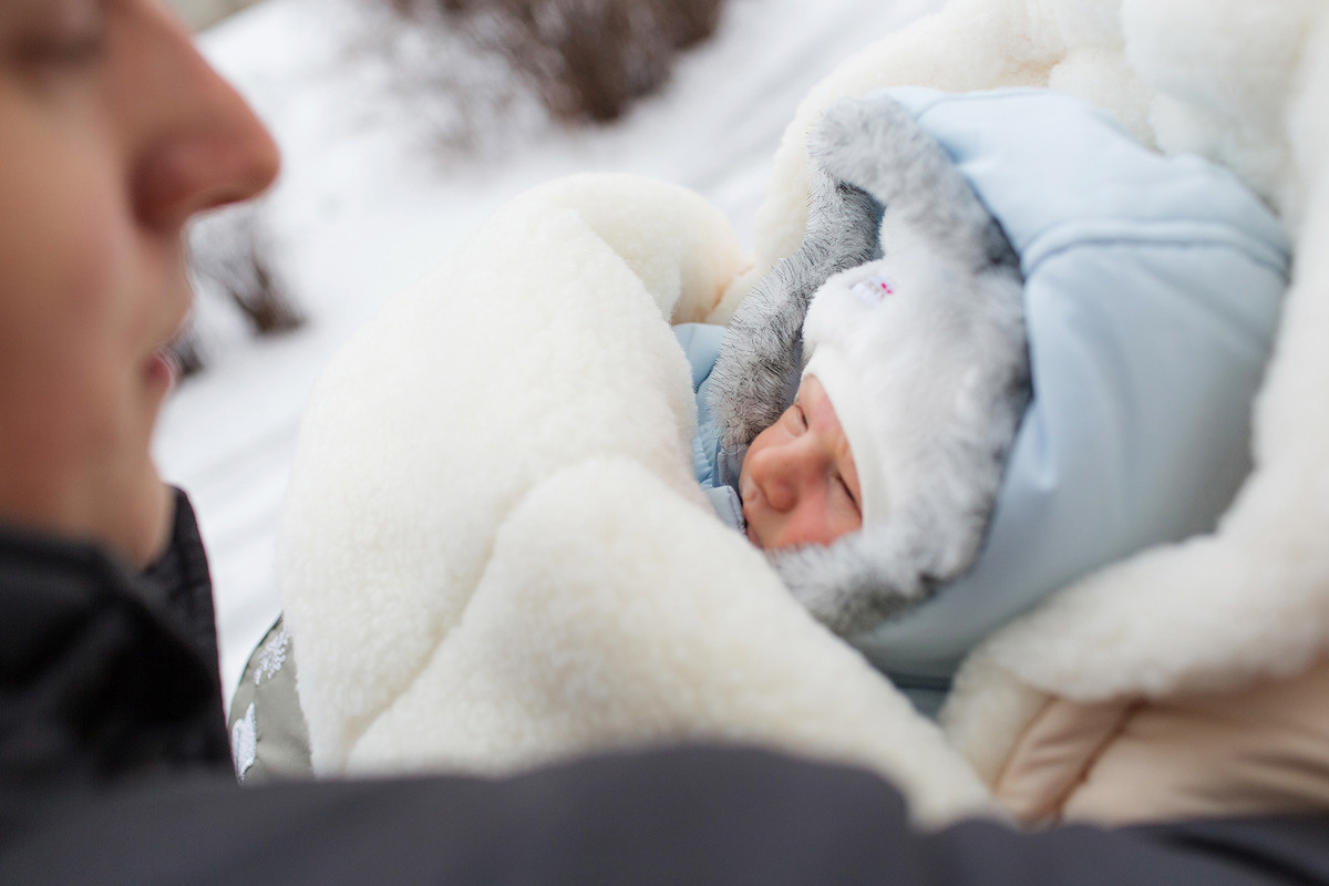 Фотосессия выписки из 13 роддома Санкт-Петербург