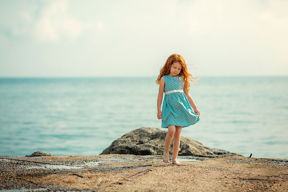 Семейная фотосессия на море