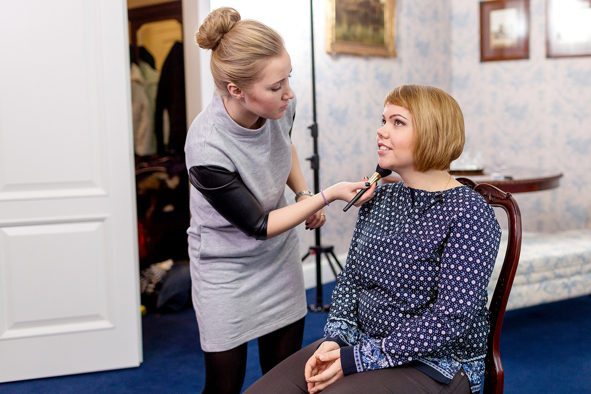 Бэкстейдж со съемки для женской бизнес-премии Self Made Woman