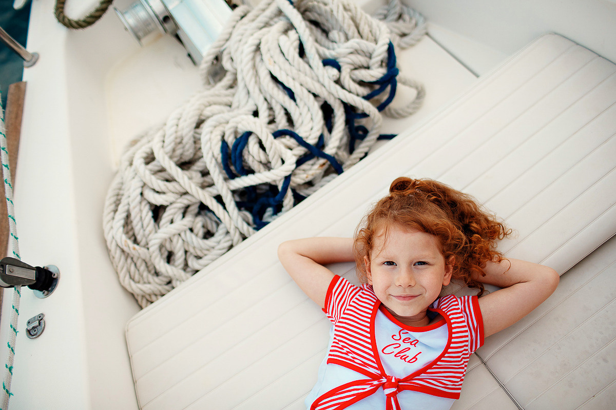 Семейная фотосессия на море