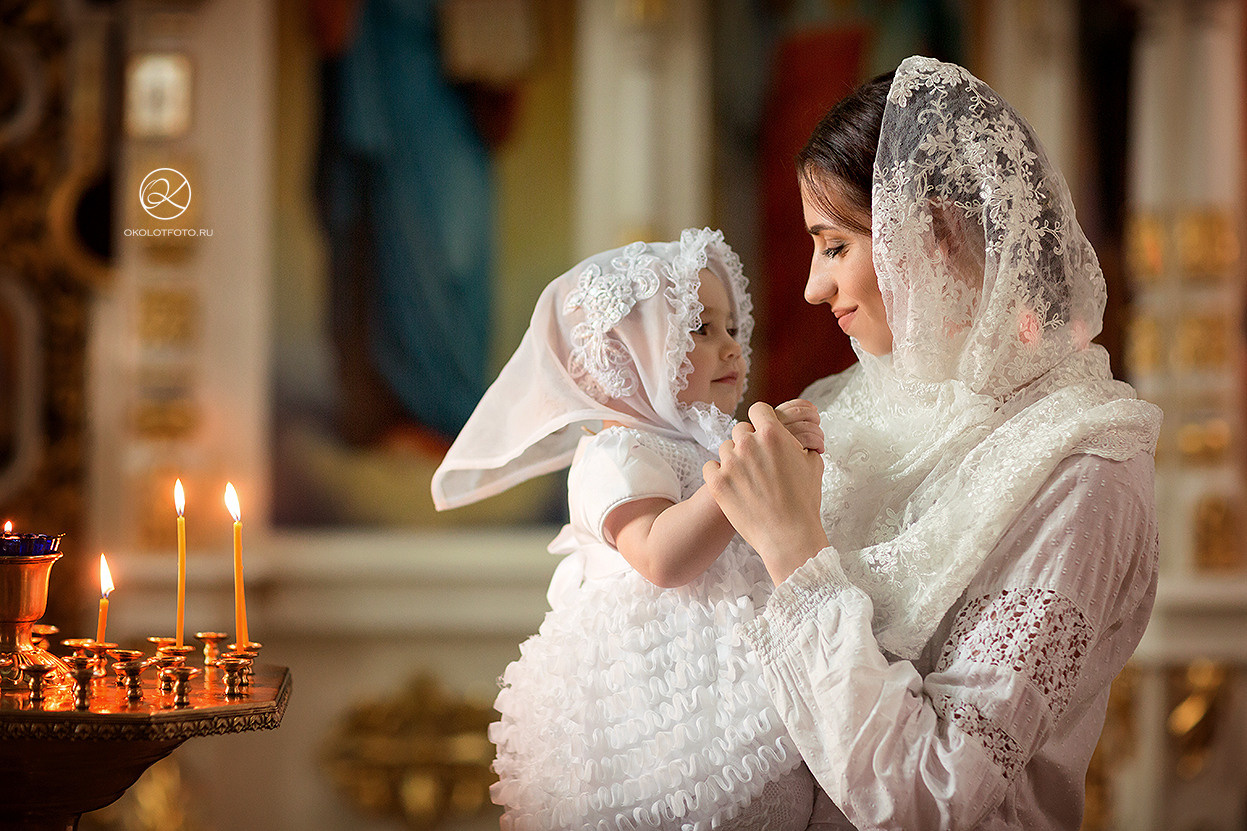 Фотосъёмка крещения в Санкт-Петербурге Настя Околот
