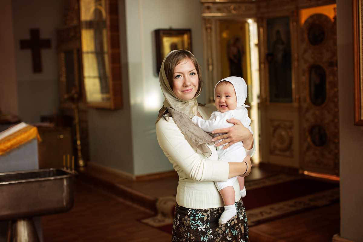 Фотосъёмка крещения в Санкт-Петербурге Настя Околот