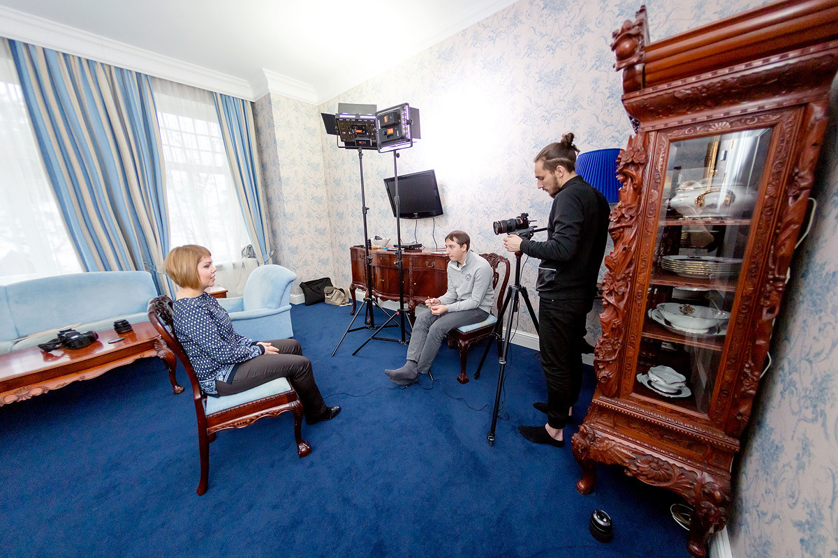 Бэкстейдж со съемки для женской бизнес-премии Self Made Woman