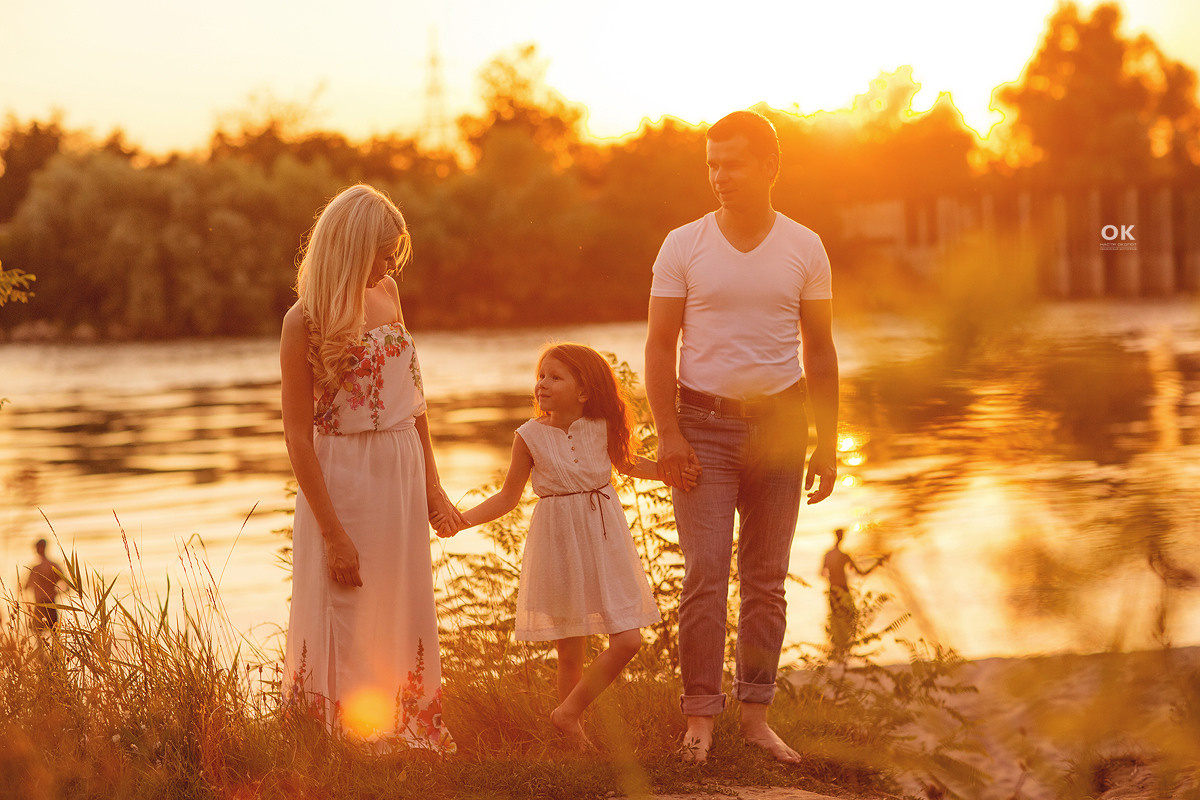 Семейная фотосессия на море