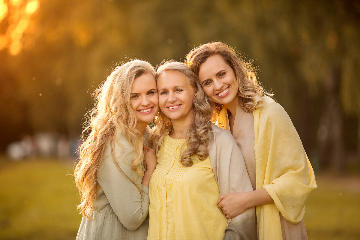 Семейная фотосессия в студии