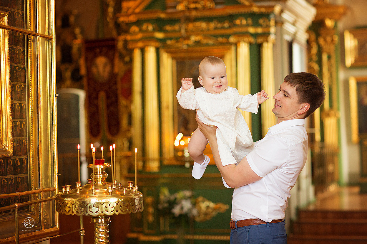 Фотосъёмка крещения в Санкт-Петербурге Настя Околот