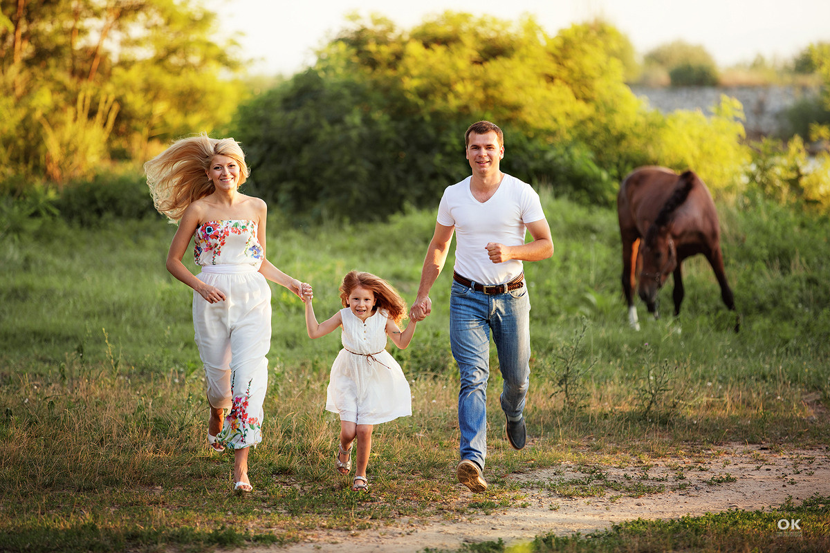 Семейная фотосессия на море