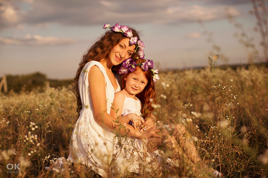 Семейная фотосессия. Итоги лета