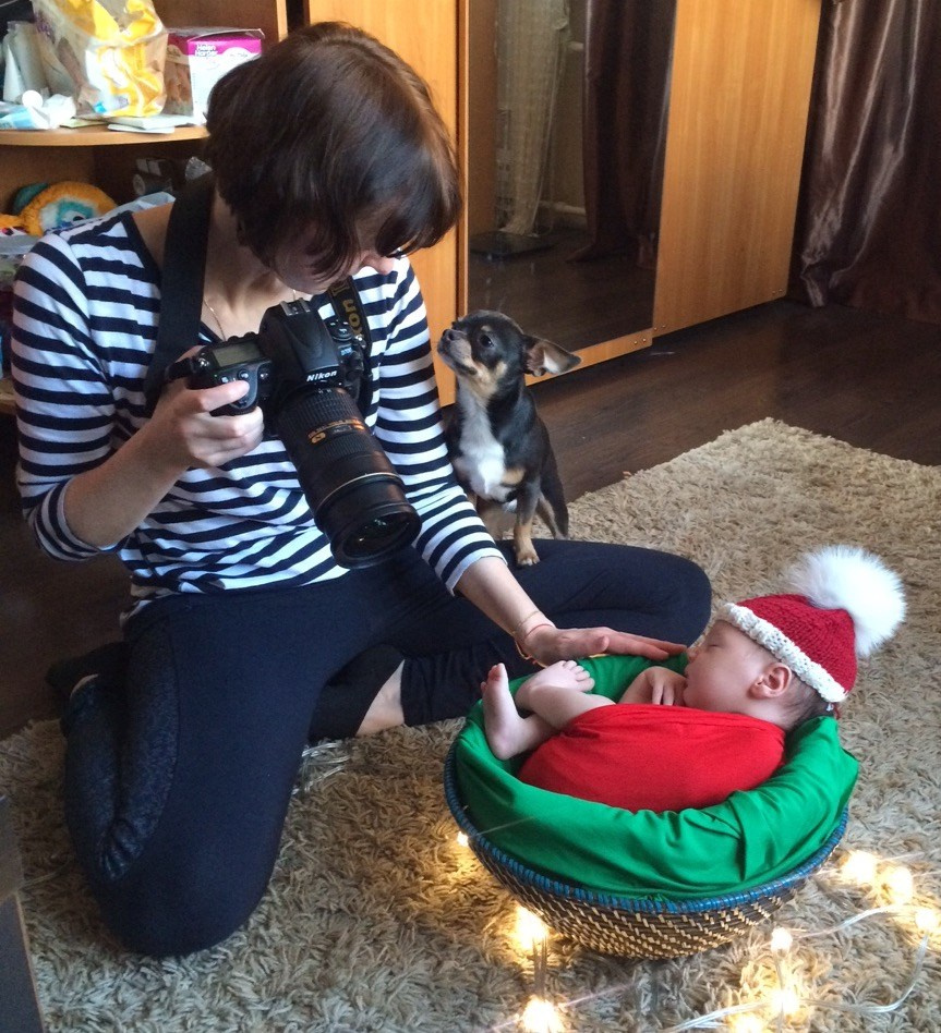 фотограф новорожденных Москва