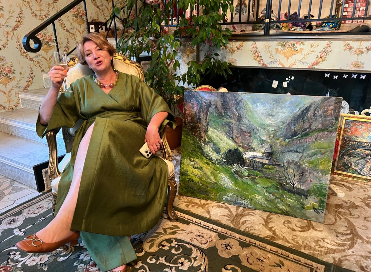 Время летних встреч!. Живописец Ирина Пинская