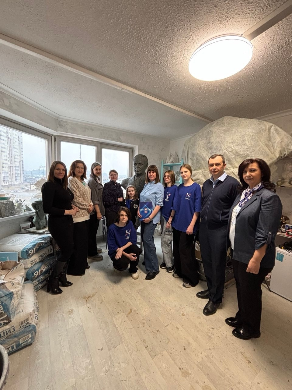 Памятник Курыжову Д. К. Женсовет микрорайона Южный Домодедово