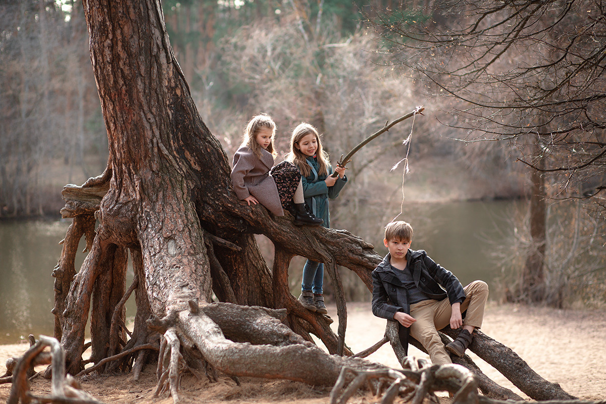 Дети. Семейный и детский фотограф в Москве Полина Парамонова