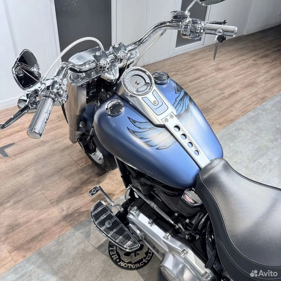 2018 Fat Boy 114 Bluе Dеnim 115 Yеars. Hello Davidson, Москва. Только хорошие мотоциклы…