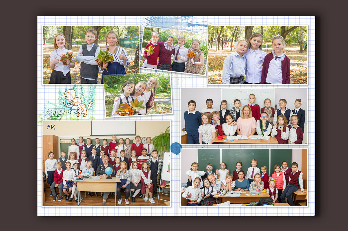 Выпускные альбомы для 1, 4, 9, 11 класса с  оживающей фотографией. Выпускные альбомы. Частные съемки