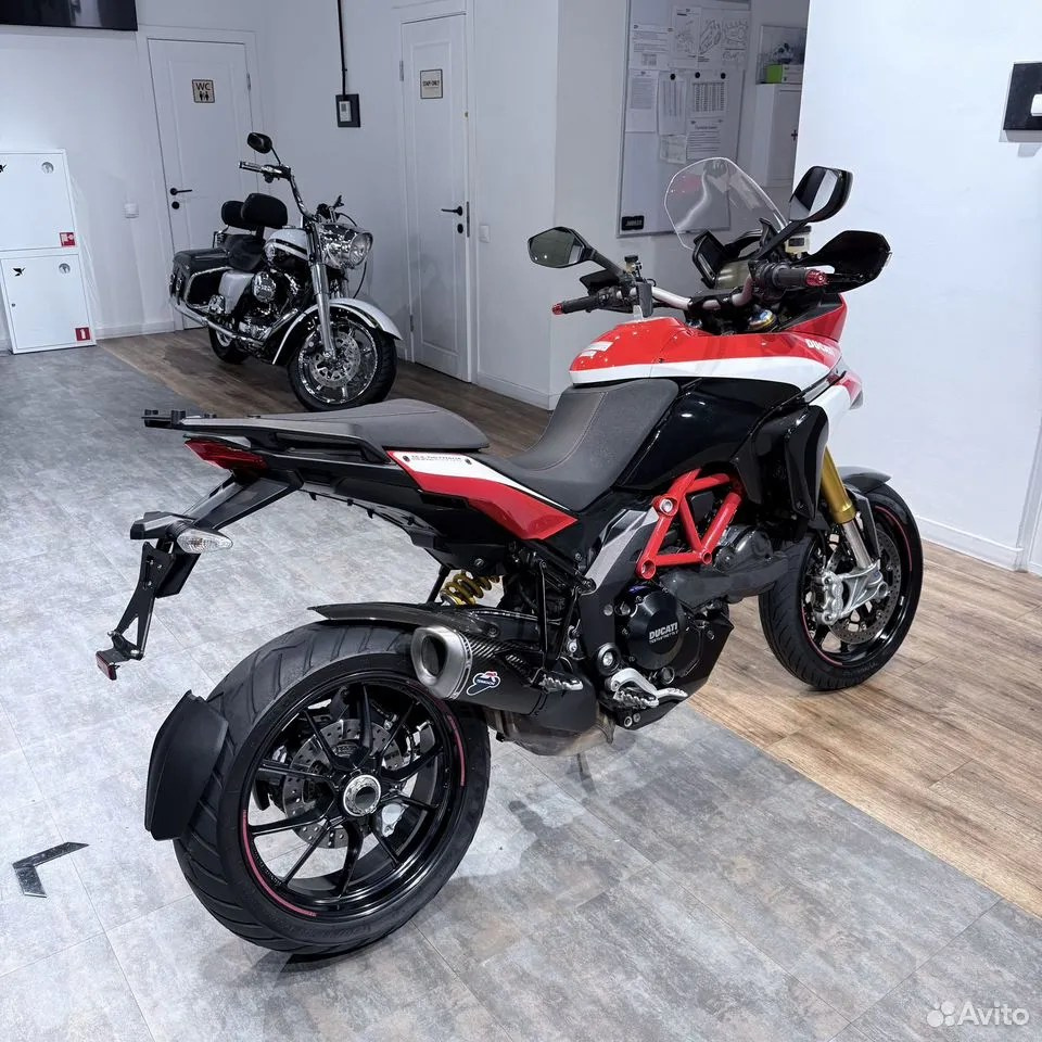 Купить Ducati Multistrada 1200S Pikes Peak (Red Carbon) — подробнее на сайте. Hello Davidson, Москва. Только хорошие мотоциклы…