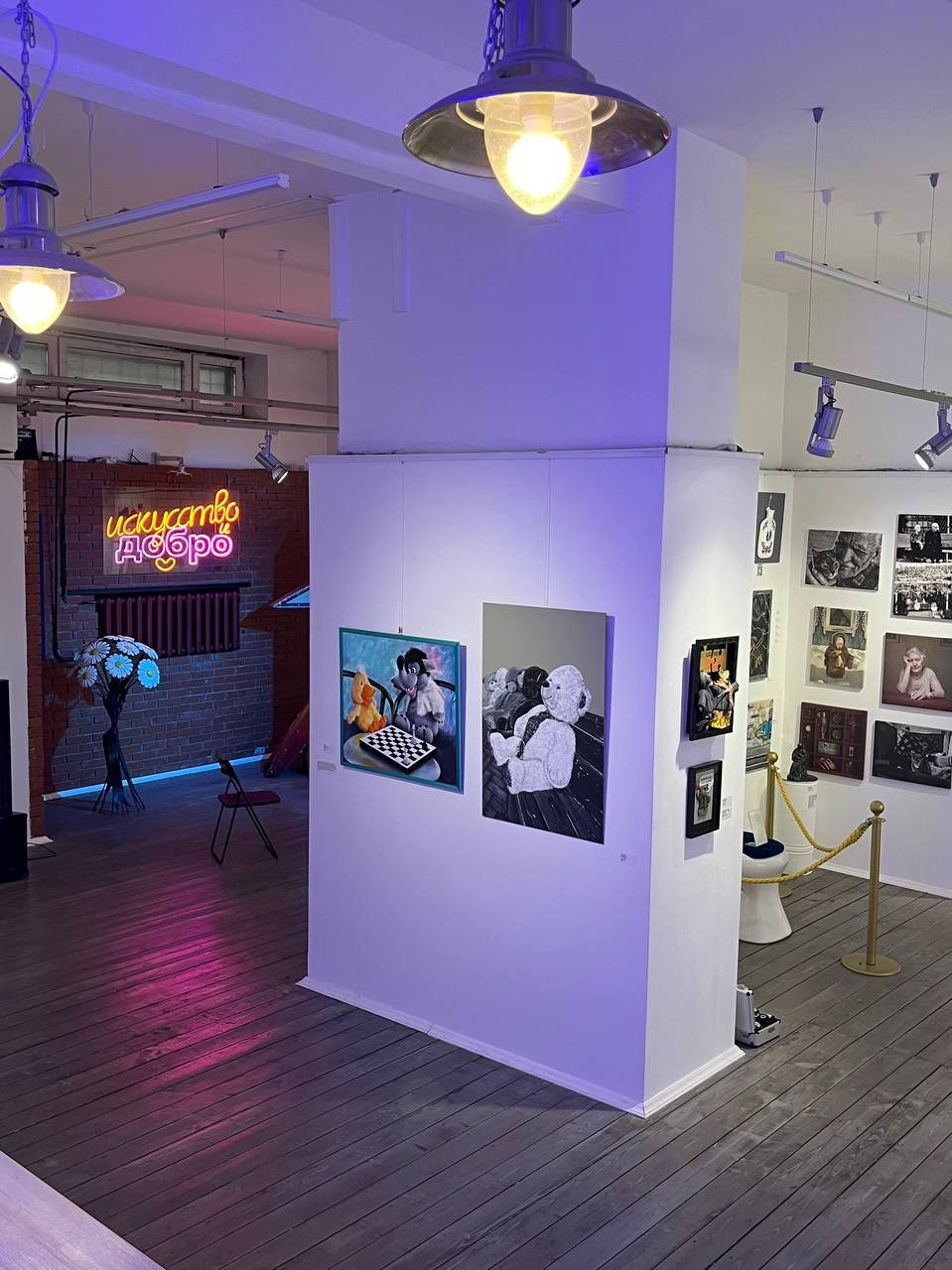 Выставка «Искусство и добро». Концептуальный художник Сушкова Софья Москва