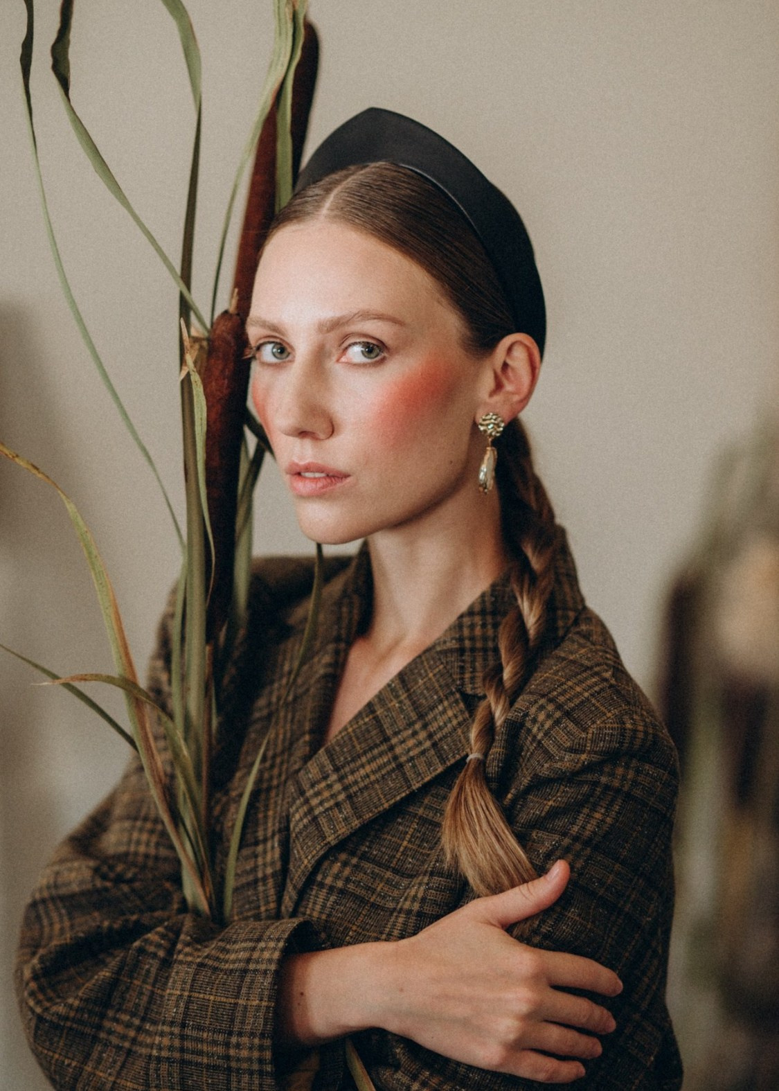 русская красавица с кокошником