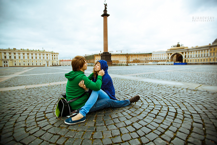 Фотосессия пары. Фотограф Михаил Ряховский