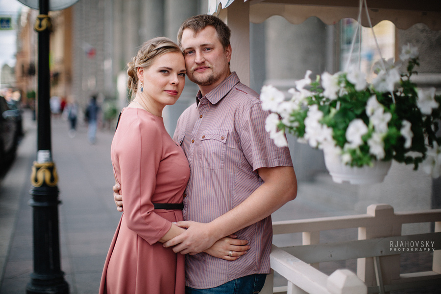 Фотосессия пары. Фотограф Михаил Ряховский