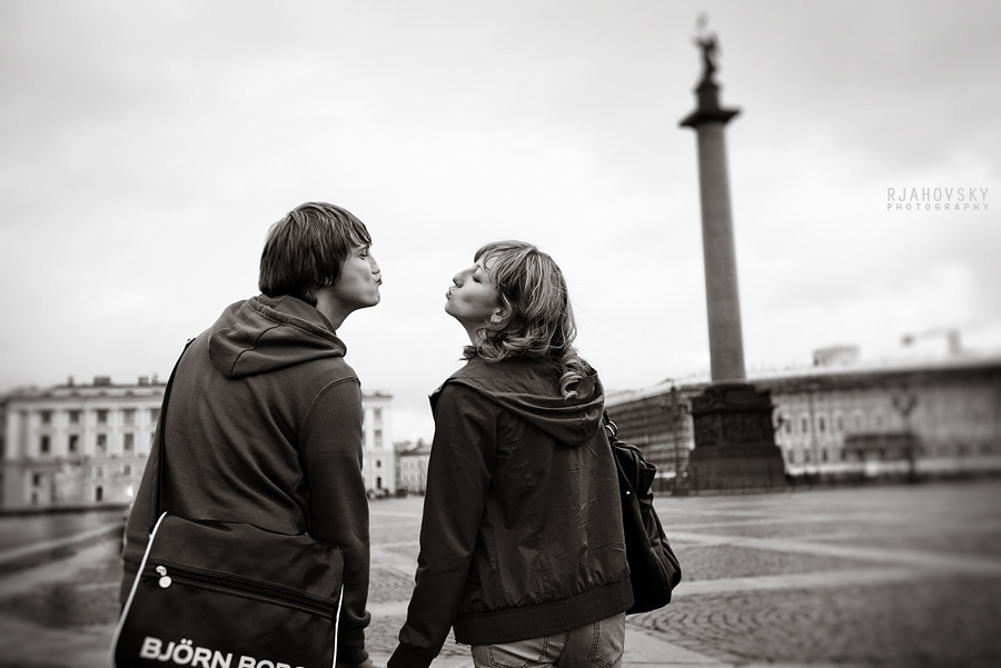 Фотосессия пары. Фотограф Михаил Ряховский