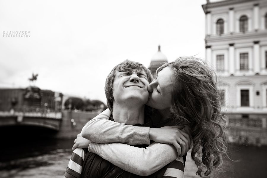 Фотосессия пары. Фотограф Михаил Ряховский