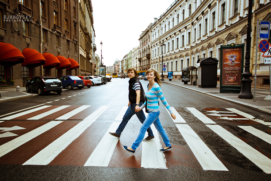 Фотосессия пары. Фотограф Михаил Ряховский