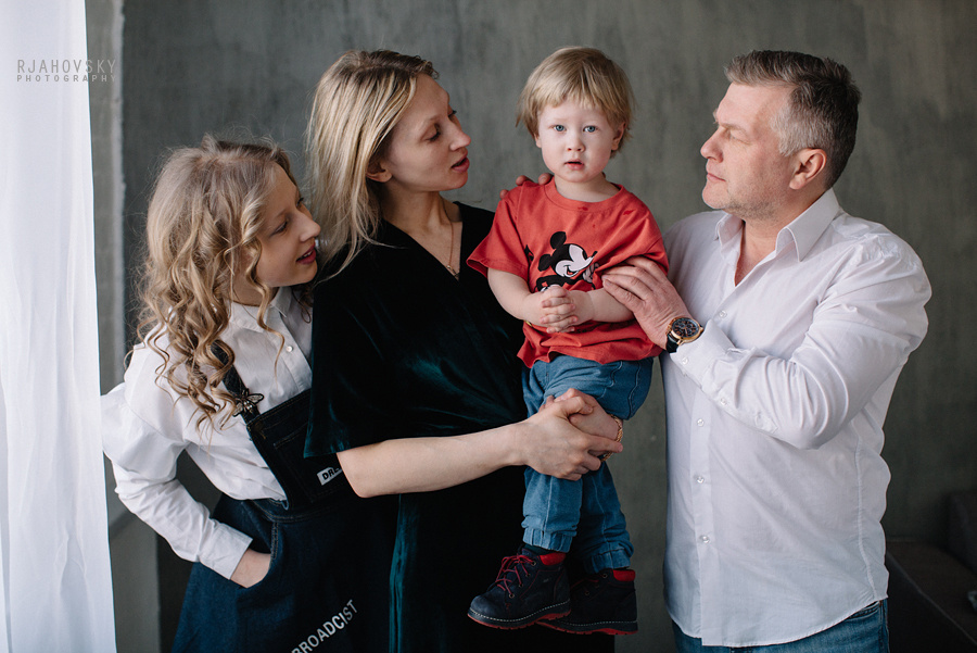 Семейная фотосессия. Фотограф Михаил Ряховский