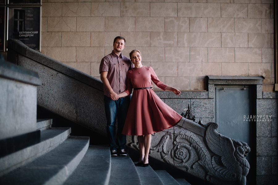 Фотосессия пары. Фотограф Михаил Ряховский