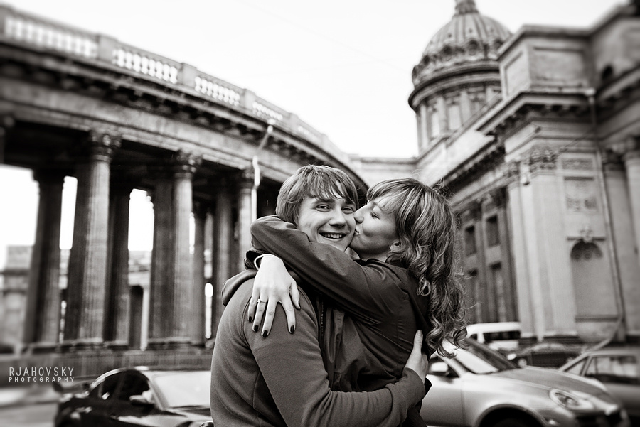 Фотосессия пары. Фотограф Михаил Ряховский