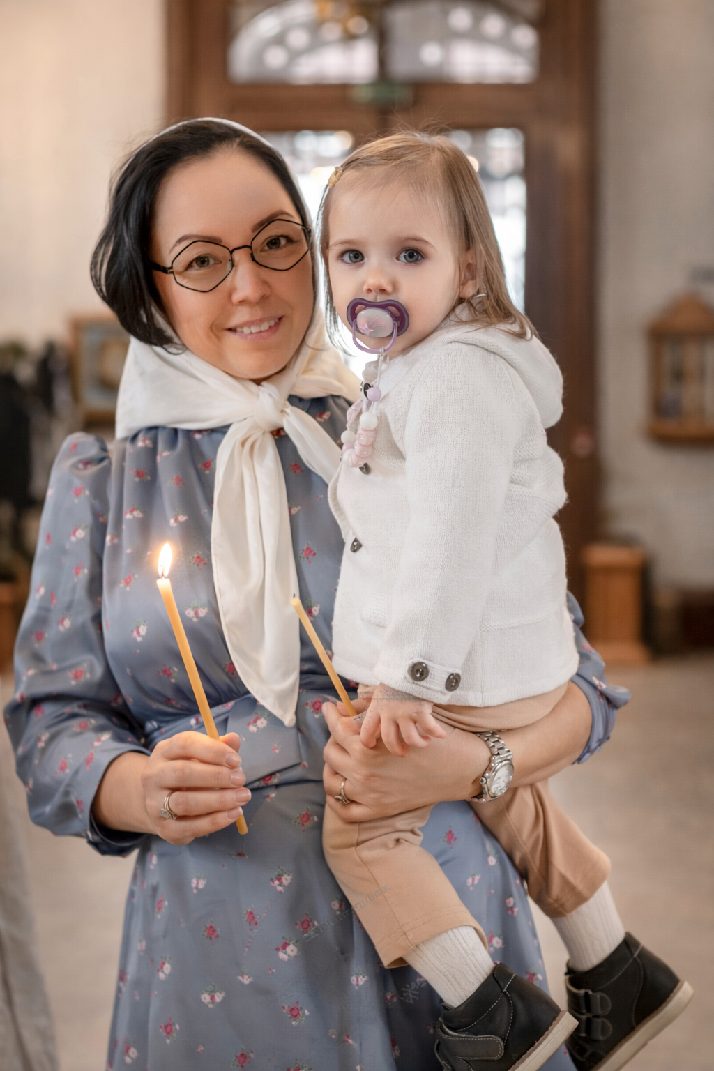 Крещение Элени. Семейный и детский фотограф в Москве Юлия