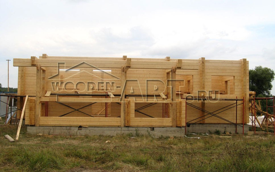 «Прохорово» 299 кв. м. Проекты деревянных домов