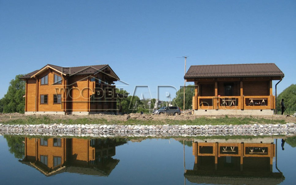 «Прохорово» 299 кв. м. Проекты деревянных домов