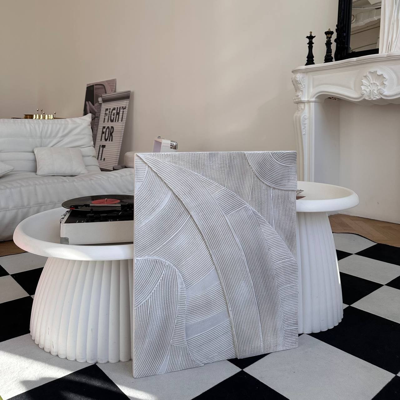 Картины из стройматериалов